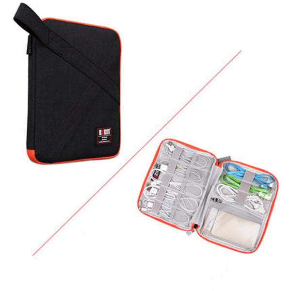 BUBM Small Size Single Layer Waterproof Digital Accessory Storage Bag Earphone Cable Collection Bag